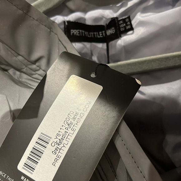 PLT grey reflective jacket size 4. NWT - Picture 4 of 4